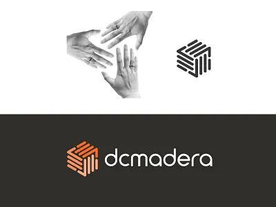 Hands / Teamwork architect architecture abstract brand branding carpentry carpenter classy elegant simple furniture chair geometry geometric hand teamwork innovation product logo identity luxury luxurious unity together wood woodworking