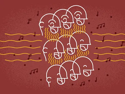 One Hundred Fourty Five bible choir generation israel line portrait psalms testament