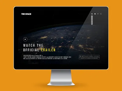 The Space - Rebound version background video creative film fullscreen gallery music video