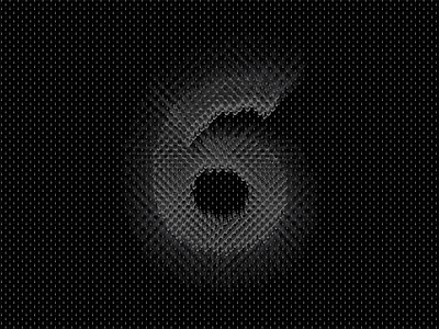 6 . 6 ai illustration mmx number six type vector