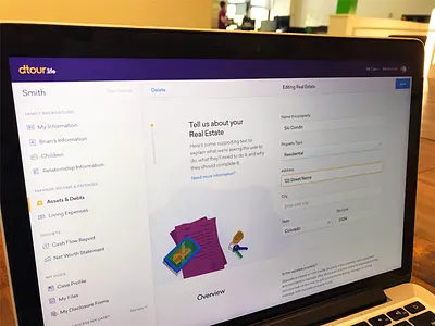 edit details divorce gold illustrations patterns purple ui web