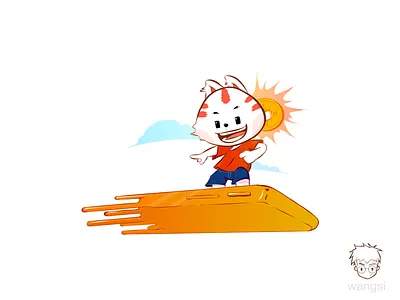 Flying Phone glasses iphone logo self portrait sketch ui ux.drawing