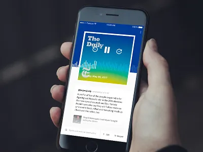 Banter iOS App Concept banter concept funsize ios player podcast