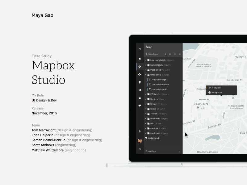 Portfolio dark dashboard portfolio ui