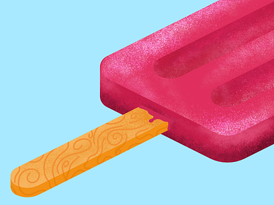 Popsicle #Summer cold hot ice pop popsicle red summer warm wood yellow