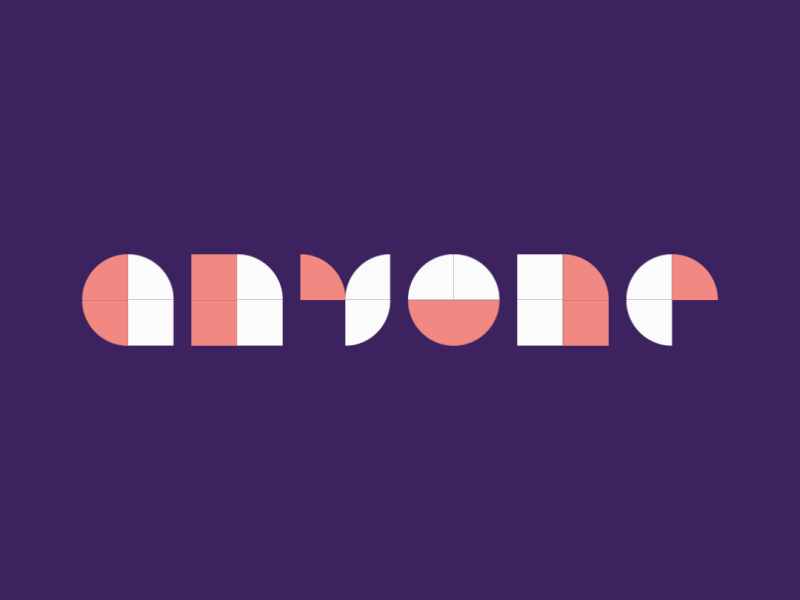 anyone creative meet-up brand design event leeds logo meetup motion simple web yorkshire