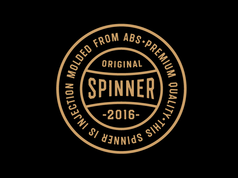 Hand Spinner 3d hand spinner logo rendering textures