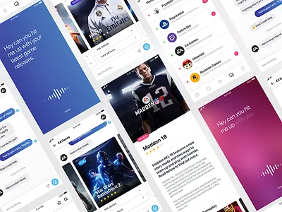 Chat Bot Preview animation app chat design ios ui user interface