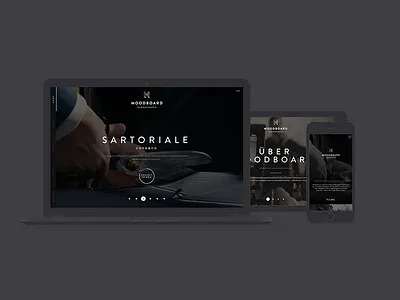 Microsite Design – Moodboard animation design flat music onepage type typography ui ux vector web