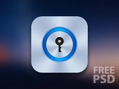 FREE PSD - Door App Icon 3d app icon branding creative design door graphic illustration logo typography ui ux