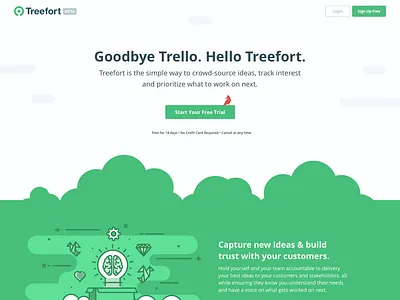 Treefort Homepage Idea homepage illustrations treefort trees