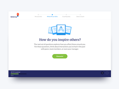 Onboarding Flow illustration onboarding product design ui ux