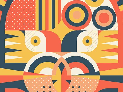 Growler animal leopard shapes tiger vintage