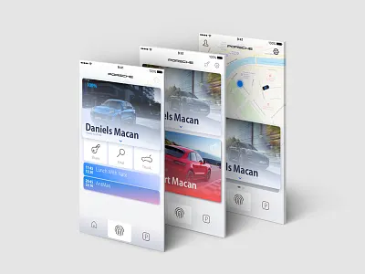 SuperkeyApp GUI Research animation app architecture auto car flat prototype samsung simple ui ux wireframe