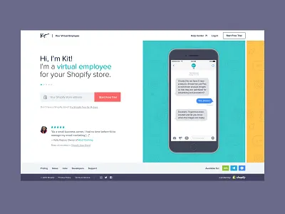 Kit Homepage Archived Version #2 homepage landing page