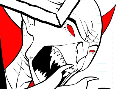 Nosferatu classic dracula ipad pro monsters procreate app vampire