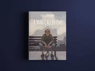 Book Illustration: A Man Called Ove. book book art book cover book design book illustration character character design creative agency creative design design design studio digital art digital illustration digital painting graphic design illustration illustrator man