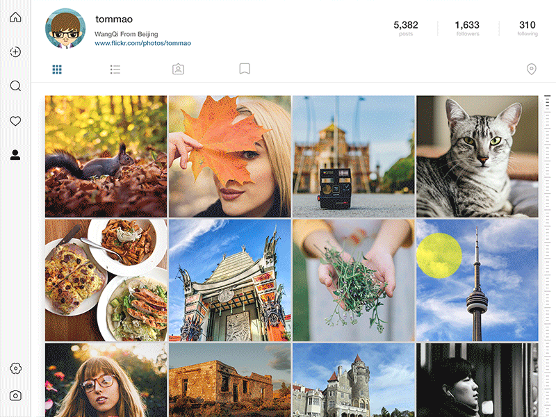 Instagram's Map design flat gif instagram interface ios ipad photo redesign timeline ui user experience