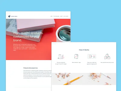 Tuxedo Ranch Homepage illustrations landing page photography ui web website