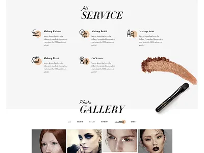 BnB Best Wordpress Theme for Makeup Artist Landing page artist beautiful beauty cosmestic decoration landing page makeup model website wedding makeup wordpress