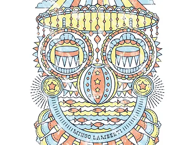 Clowning About ball circus clown decoration fish games stars tent