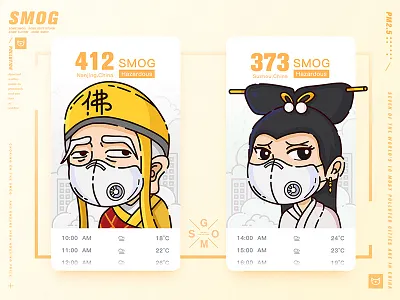 Living in the smog city-23 cartoon cities formaldehyde in living pollution smog smoggy