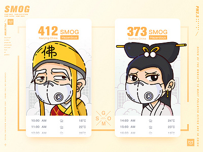 Living in the smog city-23 cartoon cities formaldehyde in living pollution smog smoggy