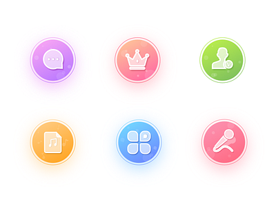 Kara OK music APP Icon icon interface music powder song