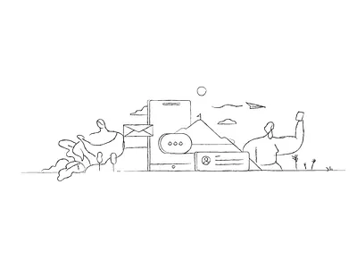 Twist Home Banner - Draft doist illustration productivity sketch todoist twist