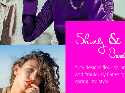 fashion website fashion website ui ux design visual design