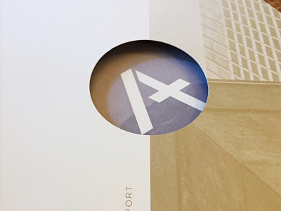Acts 29 Annual Report design diecut publication