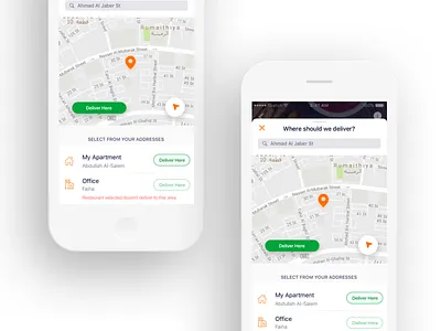 Delivery App delivery app food delivery ios app iphone app