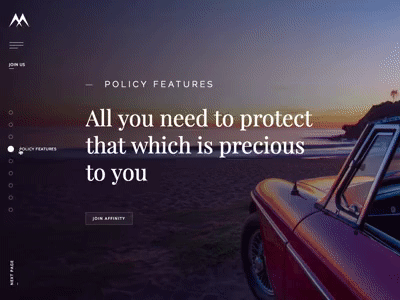 Explore luxury giff landing page luxury photo scroll ui ux webdesign website