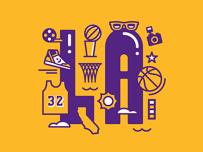 Los Angeles Basketball basketball kobe bryant la lakers los angeles magic johnson nba