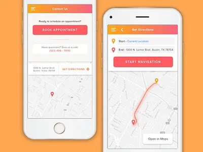 Daily UI #029 029 app daily ui dailyui dailyui029 directions maps navigation sketch ui ux