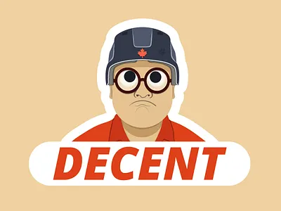 Decent big bubbles canada color decent flat texture vector