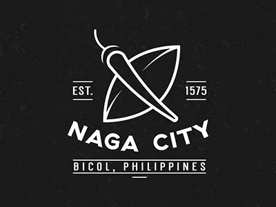 NAGA CITY branding graphic design hometown identity logo minimalist naga vintage
