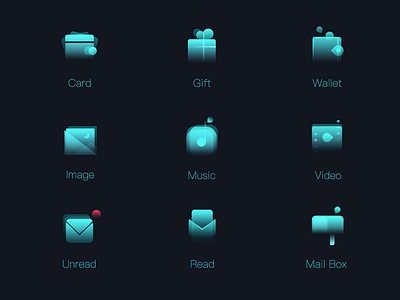 Some icon style Part 1 app icons photo ui video wallet website