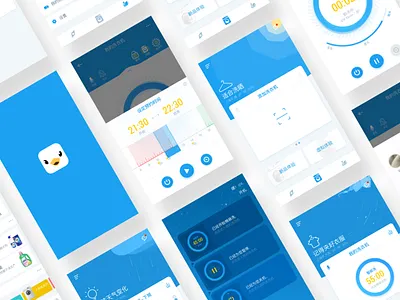 Midea Littleswan iSmart 2.0 UX Redesign app boerzhijia ecology icon invite3 laundry littleswan midea ux