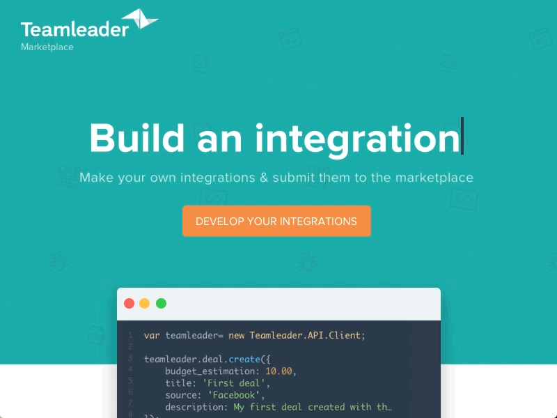 Build Principle animation animation api build developers landing page principle