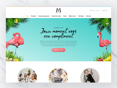 Mylène homepage