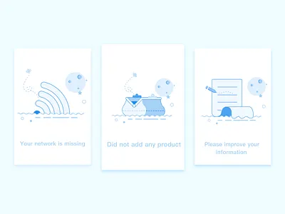 empty blue empty moon wifi