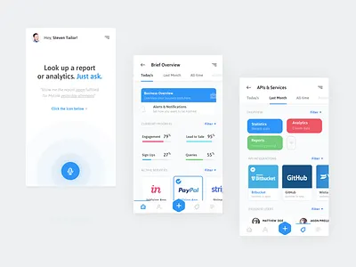 Rideway - Mobile Overview app application blue corporate ios mobile ui user interface ux