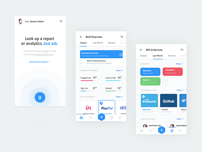 Rideway - Mobile Overview app application blue corporate ios mobile ui user interface ux