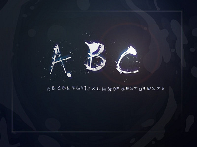 Splashfont Universal font splash typography