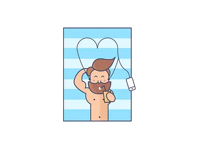 Summer illustration character characterillustration flatdesign illustration ilustration sumer summer summerillustration