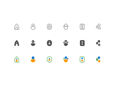 TB Icons Pack (Variants 1.0) color icon icons illustrator pack shapes svg ui vector web