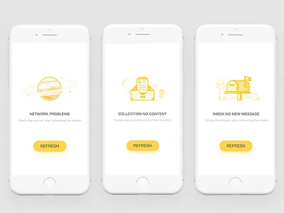 Onboarding Screens app cartoon drawing folder ios mailbox moon onboarding pencil universe