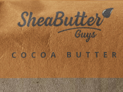 Brown Paper Concept sheabutterguys branding brown bag packaging