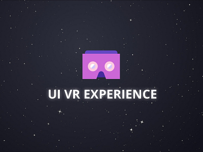 VR EXPERIENCE UI carboard experience interactive light mobile project simple ui vr web